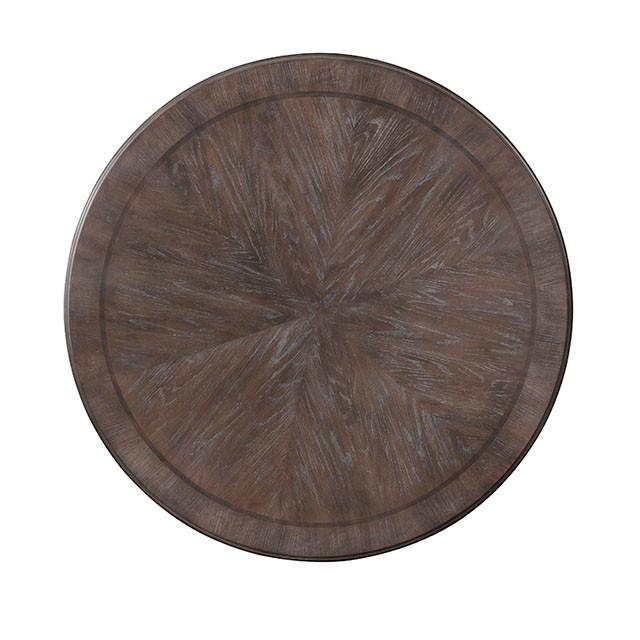 Arcadia Rustic Natural Tone Round Dining Table - Imperial Furniture (Las Vegas, NV) - Multi Location