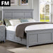 Castlile Bed Grey - Imperial Furniture (Las Vegas, NV) - Multi Location