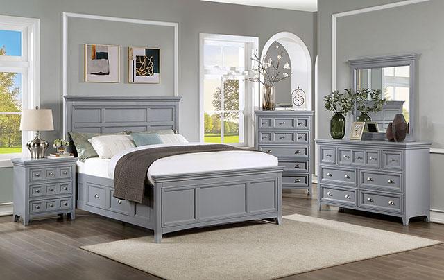 CASTLILE Dresser, Gray - Imperial Furniture (Las Vegas, NV) - Multi Location