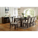 CATERINA Dining Table w/ 1 x 18" Leaf - Imperial Furniture (Las Vegas, NV) - Multi Location