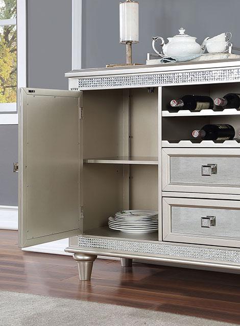 CATHALINA Server, Silver - Imperial Furniture (Las Vegas, NV) - Multi Location