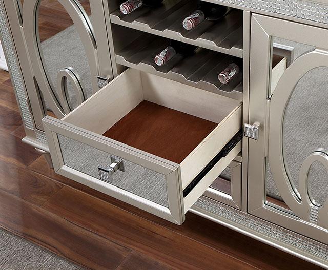 CATHALINA Server, Silver - Imperial Furniture (Las Vegas, NV) - Multi Location