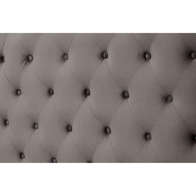 Cayla Bed Silver & Grey - Imperial Furniture (Las Vegas, NV) - Multi Location