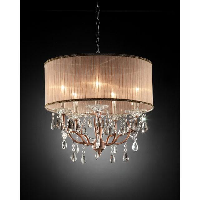 CECELIA Ceiling Lamp, Hanging Crystal - Imperial Furniture (Las Vegas, NV) - Multi Location