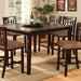 Central Park Square Counter Ht. Table - Imperial Furniture (Las Vegas, NV) - Multi Location