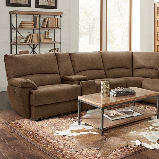 CERELIA Power Sectional, Brown - Imperial Furniture (Las Vegas, NV) - Multi Location