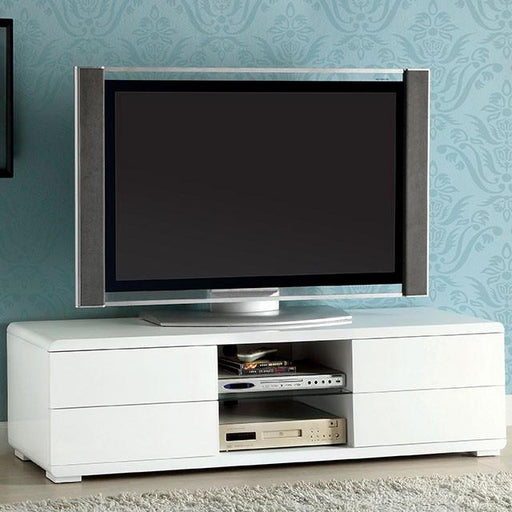 Cerro White 59" TV Console, White - Imperial Furniture (Las Vegas, NV) - Multi Location
