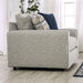 CHANCERY Chair & Half, Gray/Navy - Imperial Furniture (Las Vegas, NV) - Multi Location