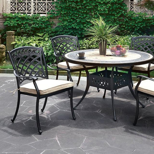 Charissa Round Patio Table - Imperial Furniture (Las Vegas, NV) - Multi Location