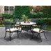 Charissa Round Patio Table - Imperial Furniture (Las Vegas, NV) - Multi Location