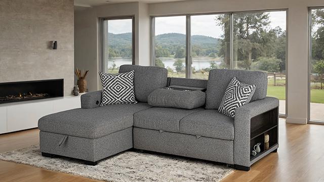 Chatham Sectional Gray - Imperial Furniture (Las Vegas, NV) - Multi Location