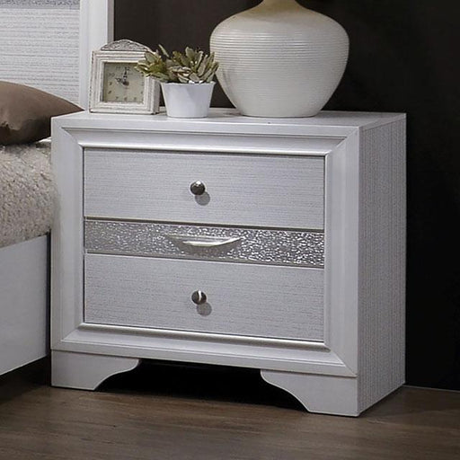 Chrissy White Night Stand - Imperial Furniture (Las Vegas, NV) - Multi Location