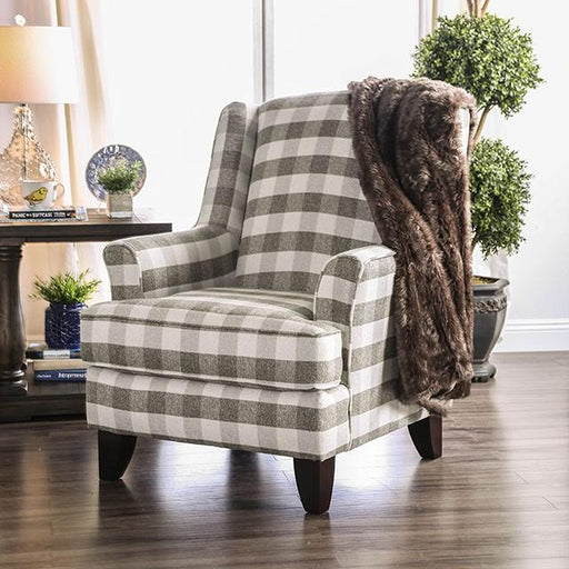 Christine Light Gray Chair - Imperial Furniture (Las Vegas, NV) - Multi Location