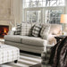 Christine Light Gray Love Seat - Imperial Furniture (Las Vegas, NV) - Multi Location
