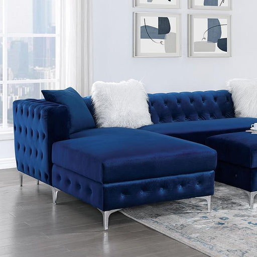 CIABATTONI Sectional, Navy - Imperial Furniture (Las Vegas, NV) - Multi Location
