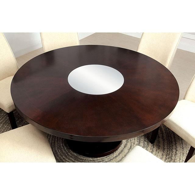 Cimma Espresso Round Dining Table - Imperial Furniture (Las Vegas, NV) - Multi Location