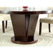 Cimma Espresso Round Dining Table - Imperial Furniture (Las Vegas, NV) - Multi Location