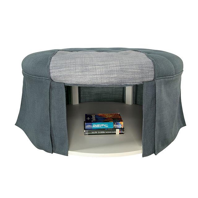 Claes Round Ottoman - Imperial Furniture (Las Vegas, NV) - Multi Location