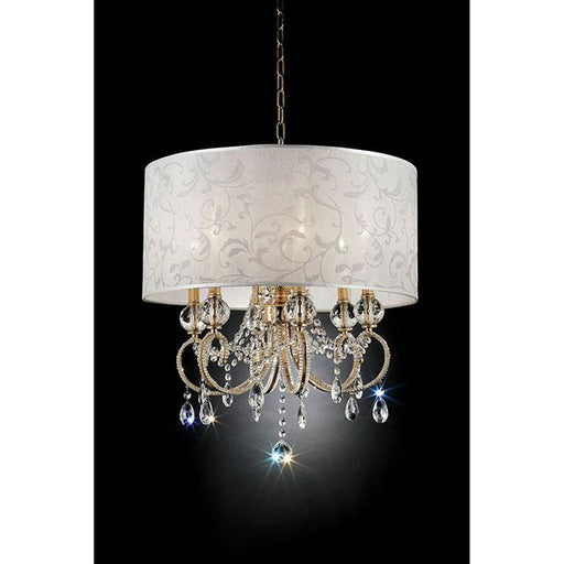 Deborah Gold 24.5"H Gold Ceiling Lamp - Imperial Furniture (Las Vegas, NV) - Multi Location