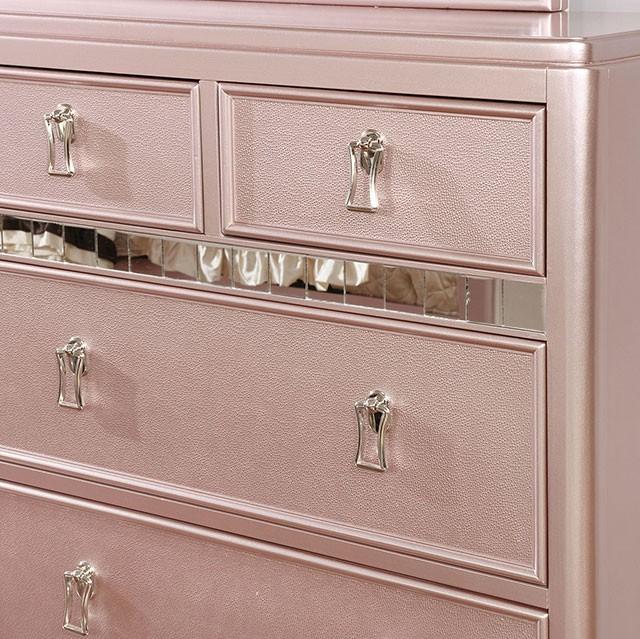 Ariston Rose Gold Dresser - Imperial Furniture (Las Vegas, NV) - Multi Location