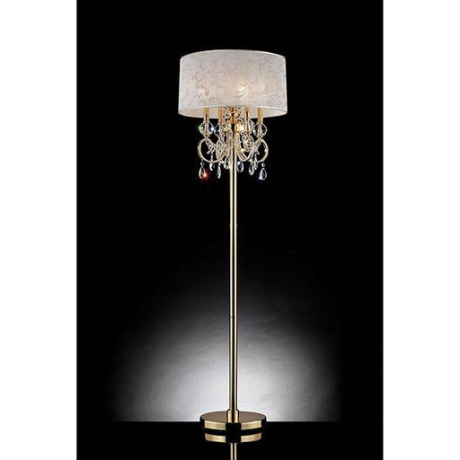 Deborah Gold 63"H Gold Floor Lamp - Imperial Furniture (Las Vegas, NV) - Multi Location