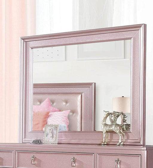 Ariston Rose Pink Mirror - Imperial Furniture (Las Vegas, NV) - Multi Location