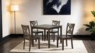 Dekalb 5 Pc. Dining Set - Imperial Furniture (Las Vegas, NV) - Multi Location