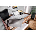 Arlette Twin/Twin Bunk Bed Brown, Black, Gray, & White - Imperial Furniture (Las Vegas, NV) - Multi Location