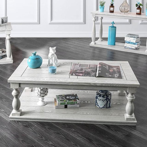 Arlington Antique White Coffee Table - Imperial Furniture (Las Vegas, NV) - Multi Location