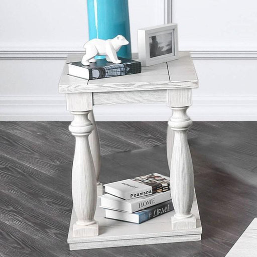 Arlington Antique White End Table - Imperial Furniture (Las Vegas, NV) - Multi Location