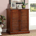 Della Oak Shoe Cabinet - Imperial Furniture (Las Vegas, NV) - Multi Location