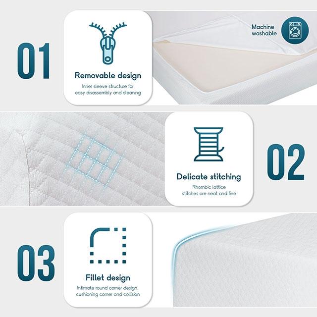 6" Memory Foam Mattress Artemisia - Imperial Furniture (Las Vegas, NV) - Multi Location