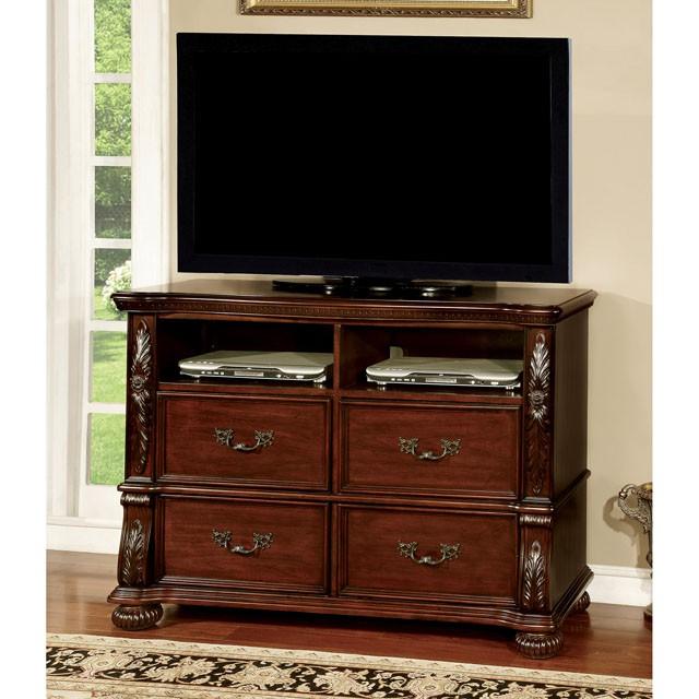 ARTHUR Brown Cherry Media Chest - Imperial Furniture (Las Vegas, NV) - Multi Location