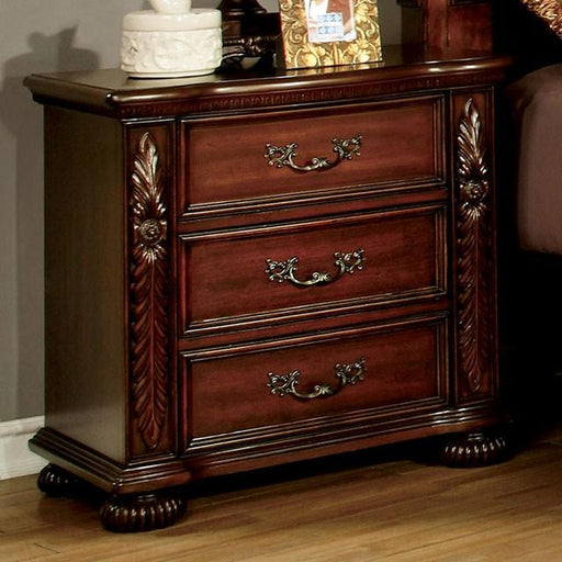 ARTHUR Brown Cherry Night Stand - Imperial Furniture (Las Vegas, NV) - Multi Location