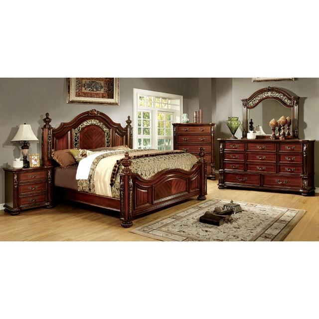 ARTHUR Brown Cherry Mirror - Imperial Furniture (Las Vegas, NV) - Multi Location