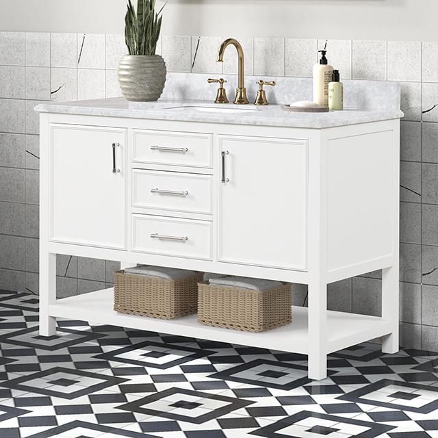 Arthur Vanity with Top/ Sink - Imperial Furniture (Las Vegas, NV) - Multi Location