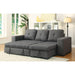 DENTON Sectional, Gray - Imperial Furniture (Las Vegas, NV) - Multi Location
