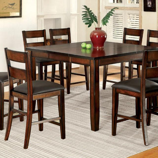DICKINSON II Dark Cherry Counter Ht. Table w/ 18" Leaf - Imperial Furniture (Las Vegas, NV) - Multi Location