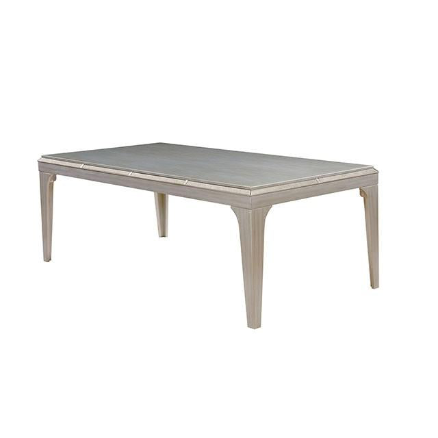 DIOCLES Silver/Gray Dining Table - Imperial Furniture (Las Vegas, NV) - Multi Location