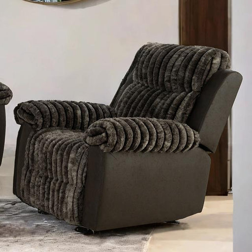 Dionysus Manual Glider Recliner Brown - Imperial Furniture (Las Vegas, NV) - Multi Location