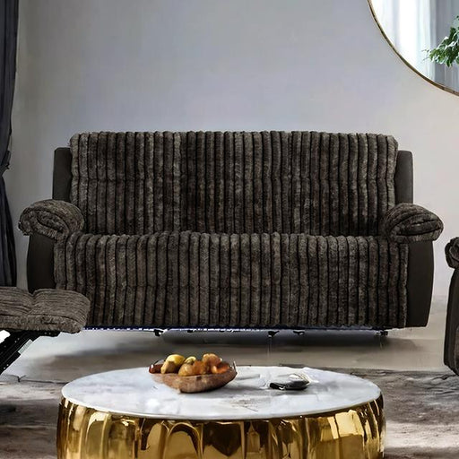 Dionysus Manual Reclining Sofa Brown - Imperial Furniture (Las Vegas, NV) - Multi Location