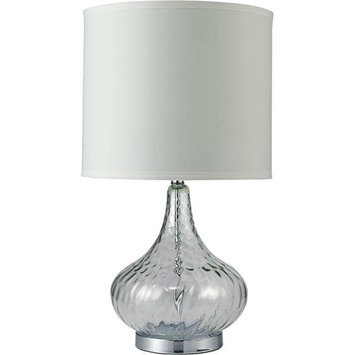 Donna Clear 15"H Glass Clear Table Lamp - Imperial Furniture (Las Vegas, NV) - Multi Location
