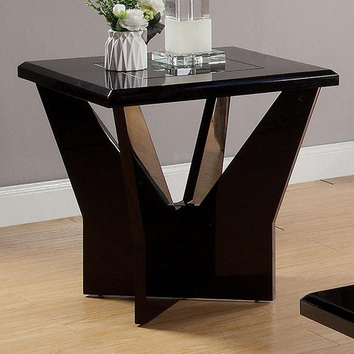 DUBENDORF End Table, Black - Imperial Furniture (Las Vegas, NV) - Multi Location