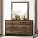 DUCKWORTH Dresser, Light Walnut - Imperial Furniture (Las Vegas, NV) - Multi Location
