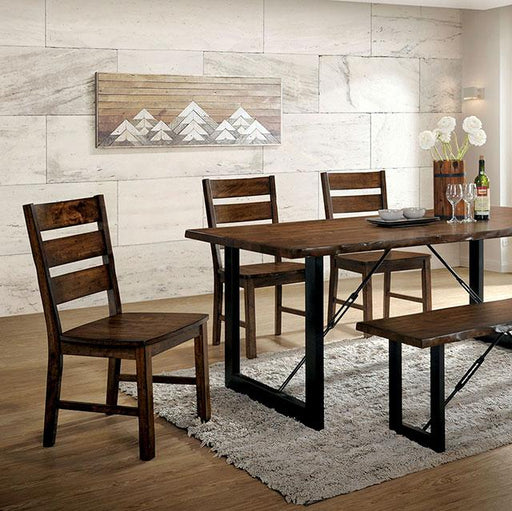Dulce Dining Table Set Bench - Imperial Furniture (Las Vegas, NV) - Multi Location