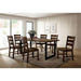 Dulce Walnut/Black Dining Table - Imperial Furniture (Las Vegas, NV) - Multi Location