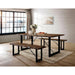 Dulce Walnut Bench - Imperial Furniture (Las Vegas, NV) - Multi Location