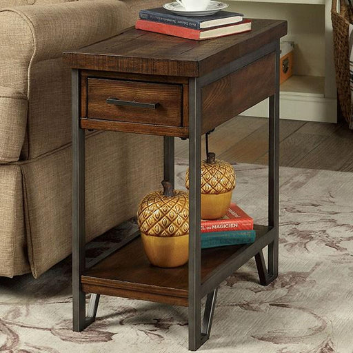 Dundalk Dark Oak Side Table - Imperial Furniture (Las Vegas, NV) - Multi Location
