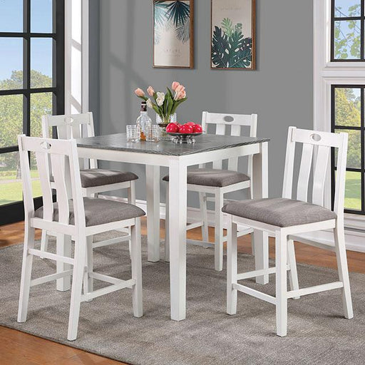 Dunseith 5 Pc. Counter Ht. Set - Imperial Furniture (Las Vegas, NV) - Multi Location