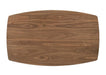 Ebikon 5 Pc Counter Ht Table Set Walnut - Imperial Furniture (Las Vegas, NV) - Multi Location